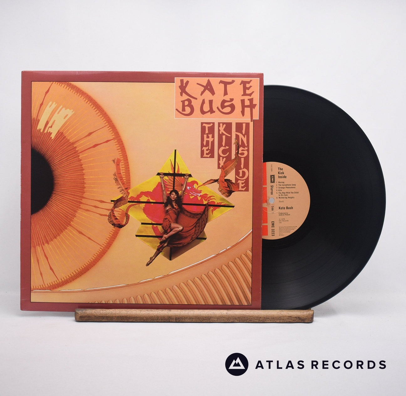 Kate Bush The Kick Inside LP Vinyl Record - Front Cover & Record