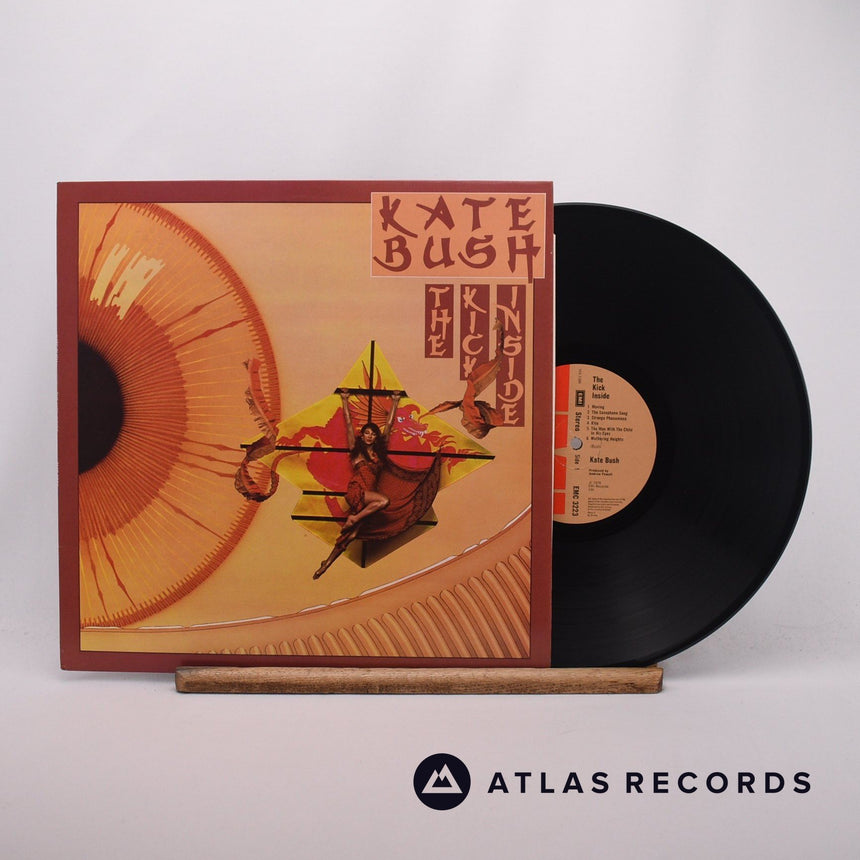 Kate Bush The Kick Inside LP Vinyl Record - Front Cover & Record