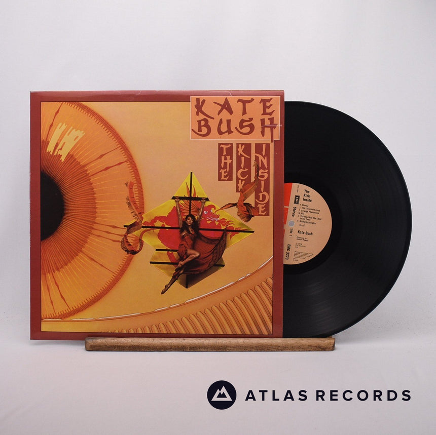 Kate Bush The Kick Inside LP Vinyl Record - Front Cover & Record