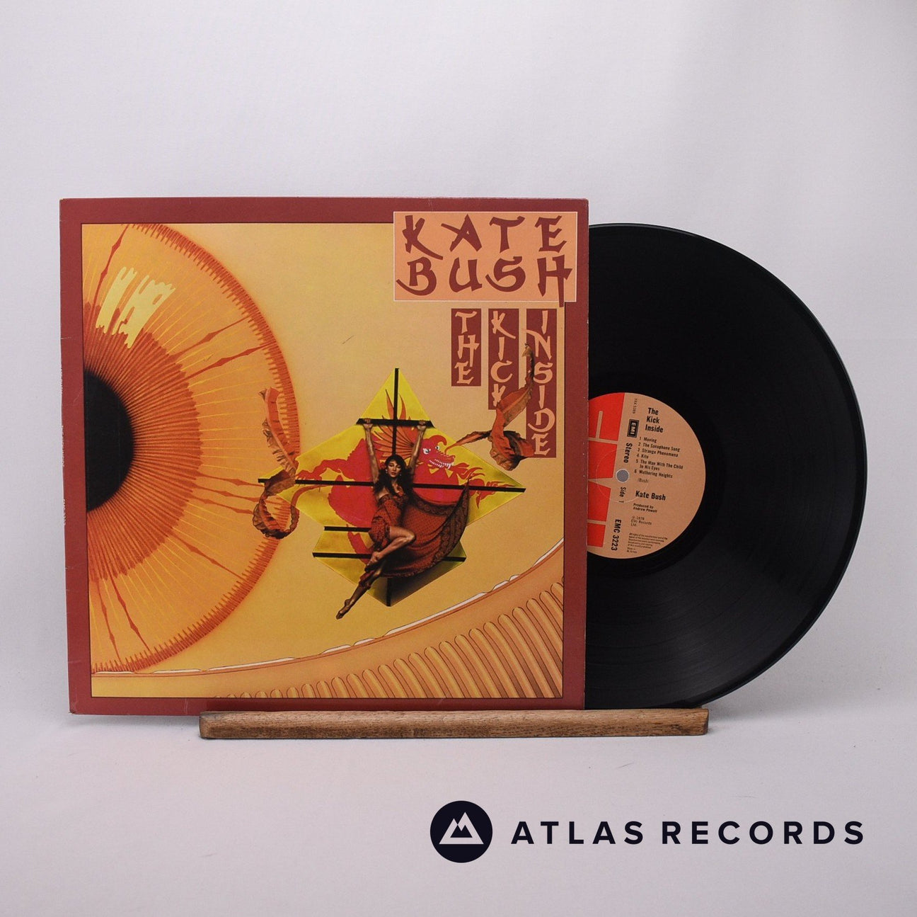 Kate Bush The Kick Inside LP Vinyl Record - Front Cover & Record