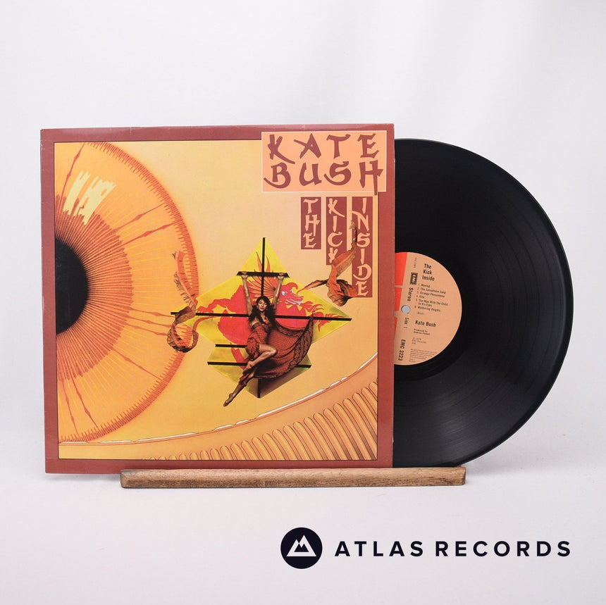 Kate Bush The Kick Inside LP Vinyl Record - Front Cover & Record