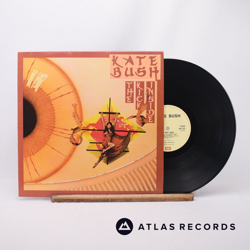 Kate Bush The Kick Inside LP Vinyl Record - Front Cover & Record