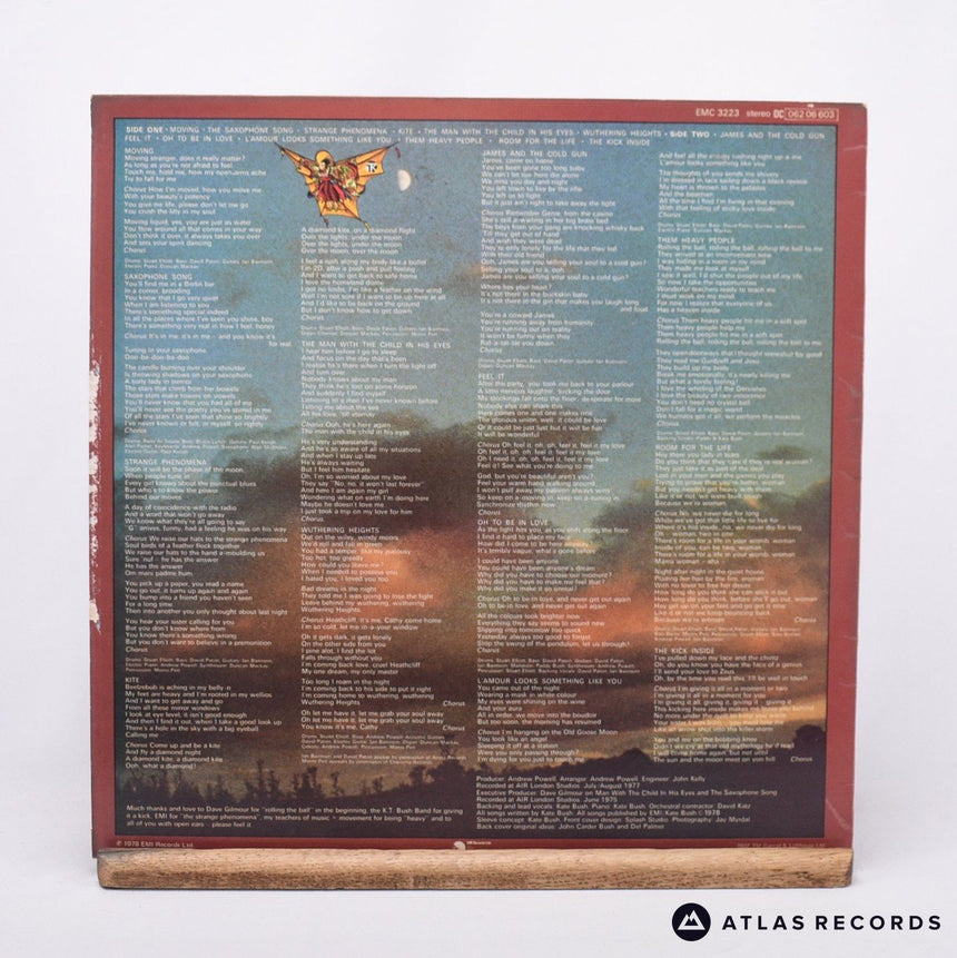 Kate Bush - The Kick Inside - -1 -1 LP Vinyl Record - VG+/EX