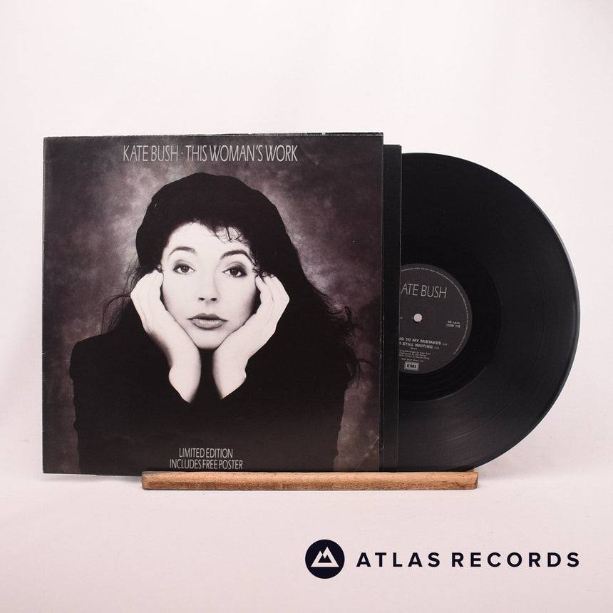 Kate Bush This Woman's Work 12" Vinyl Record - Front Cover & Record