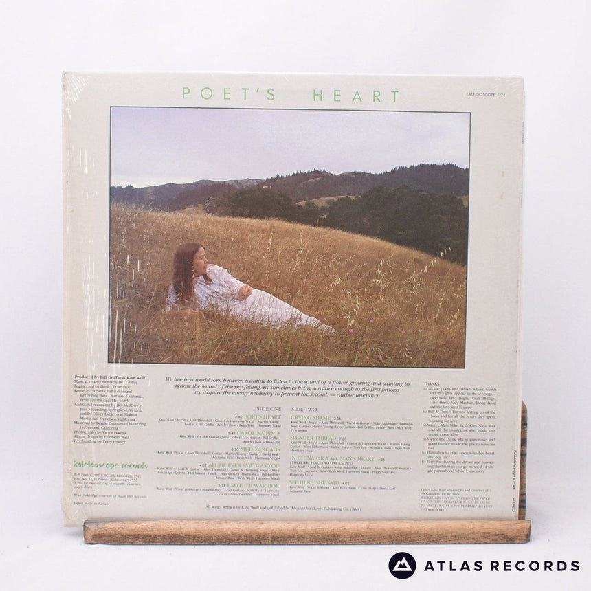 Kate Wolf - Poet's Heart - Us LP Vinyl Record - NM/EX