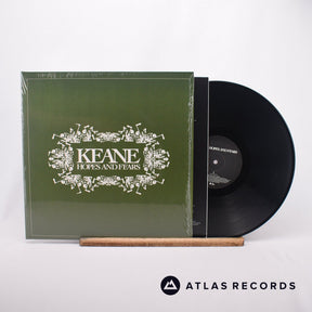 Keane Hopes And Fears LP Vinyl Record - Front Cover & Record