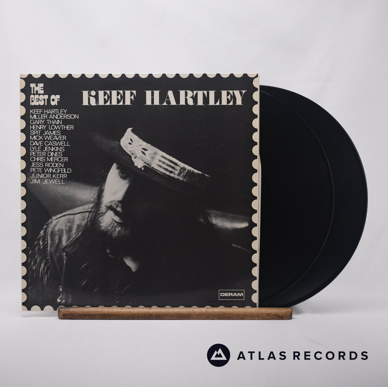 Keef Hartley The Best Of Keef Hartley Double LP Vinyl Record - Front Cover & Record