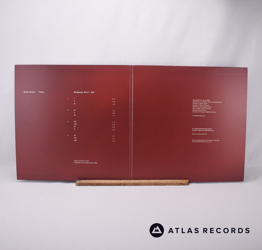 Keith Jarrett - Bordeaux Concert - Gatefold Double LP Vinyl Record - EX/NM