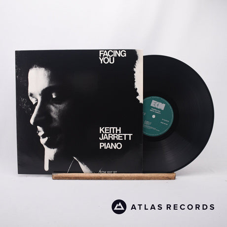 Keith Jarrett Facing You LP Vinyl Record - Front Cover & Record