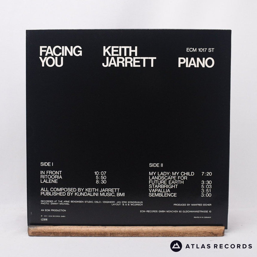 Keith Jarrett - Facing You - Reissue Germany LP Vinyl Record - EX/EX