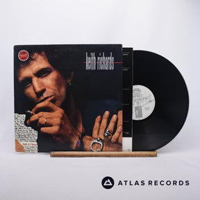 Keith Richards Talk Is Cheap LP Vinyl Record - Front Cover & Record