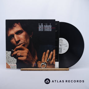 Keith Richards Talk Is Cheap LP Vinyl Record - Front Cover & Record