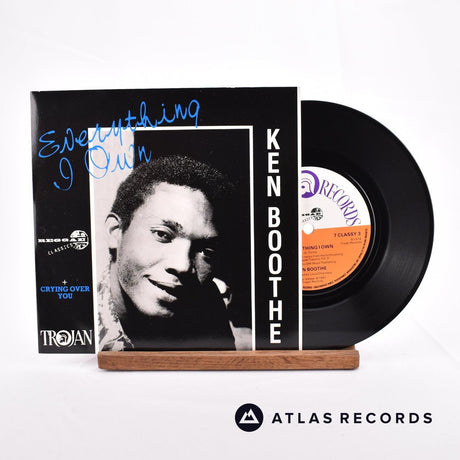 Ken Boothe Everything I Own 7" Vinyl Record - Front Cover & Record
