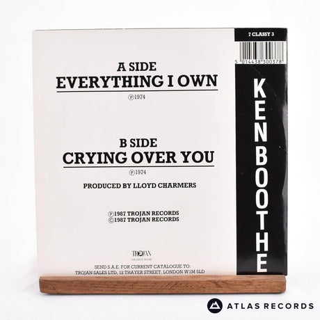 Ken Boothe - Everything I Own - 7" Vinyl Record - EX/VG+