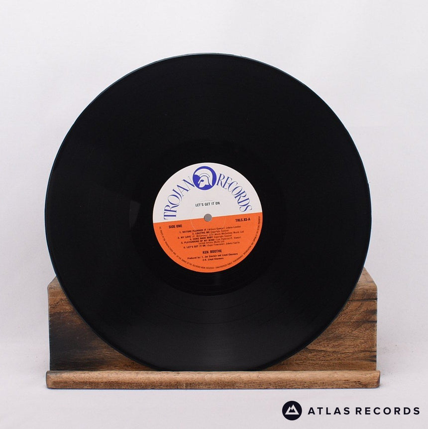 Ken Boothe - Let's Get It On - A-1 B-1 LP Vinyl Record - EX/EX