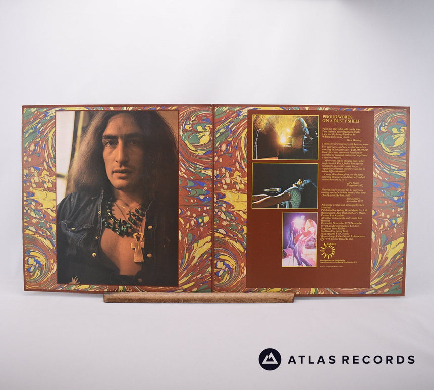 Ken Hensley - Proud Words On A Dusty Shelf - A-1 B-1 LP Vinyl Record - EX/EX