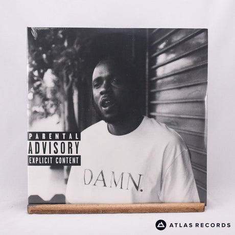 Kendrick Lamar Damn Double LP Vinyl Record - Front Cover & Record