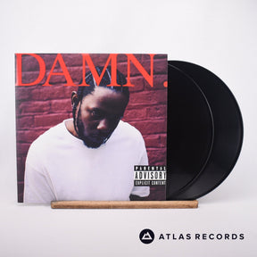 Kendrick Lamar Damn. 2 x LP Vinyl Record - Front Cover & Record