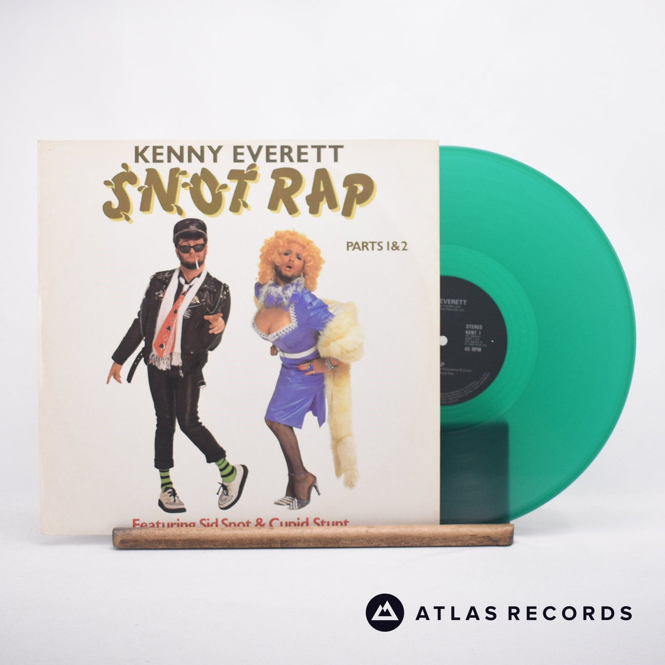 Kenny Everett Snot Rap 12" Vinyl Record - Front Cover & Record