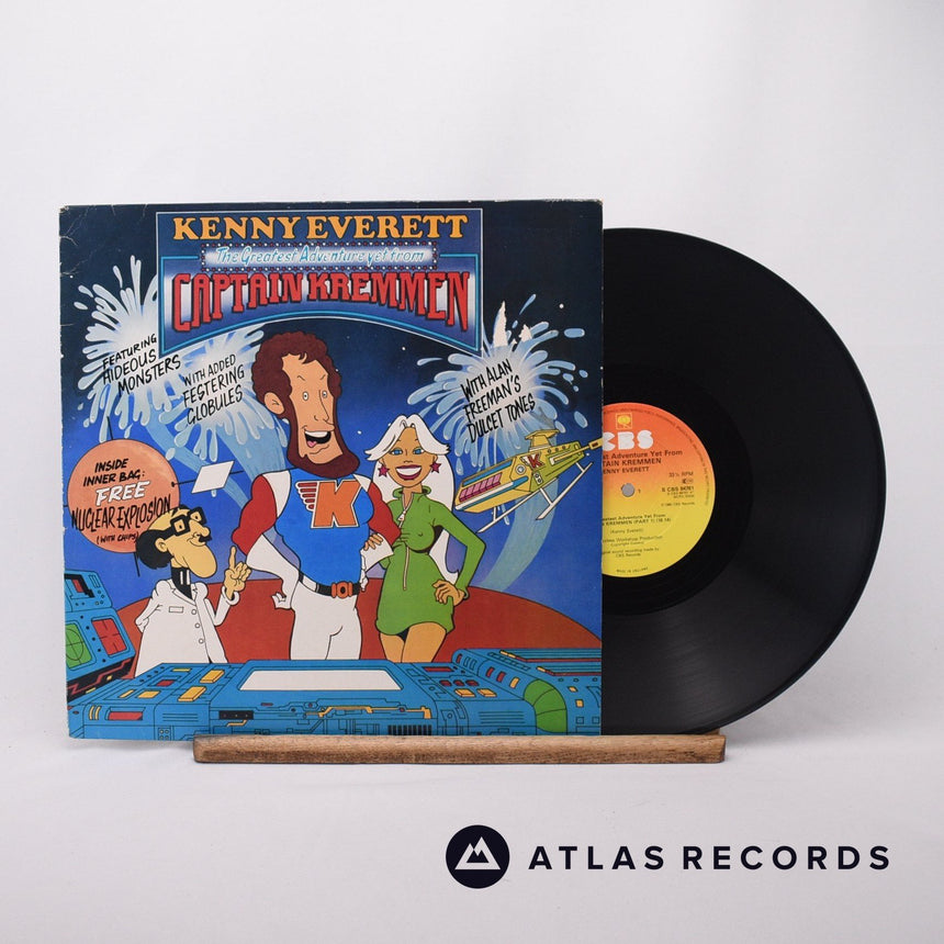 Kenny Everett The Greatest Adventure Yet From Captain Kremmen LP Vinyl Record - Front Cover & Record