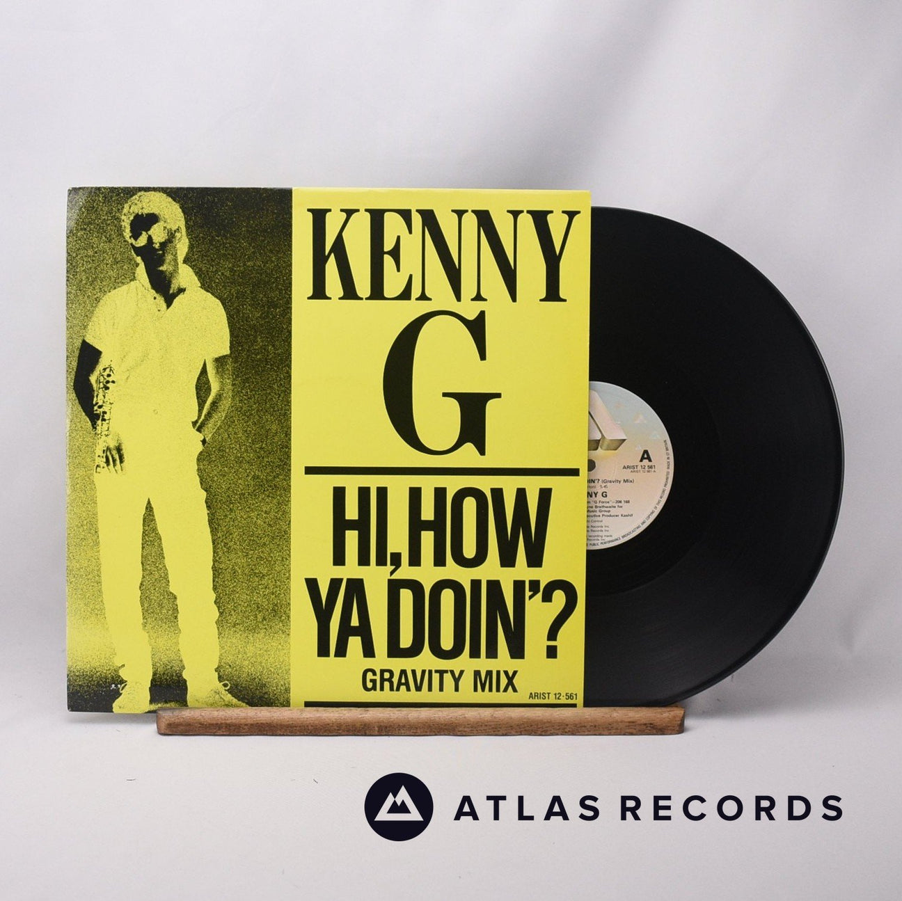 Kenny G Hi, How Ya Doin'? 12" Vinyl Record - Front Cover & Record