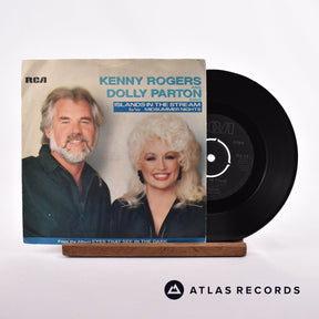 Kenny Rogers Islands In The Stream 7" Vinyl Record - Front Cover & Record