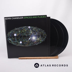 Kerri Chandler Spaces And Places 3 x LP Vinyl Record - Front Cover & Record