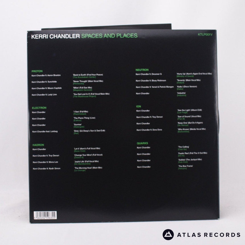 Kerri Chandler - Spaces And Places - Poster Tri-Fold 3 x LP Vinyl Record - EX/NM