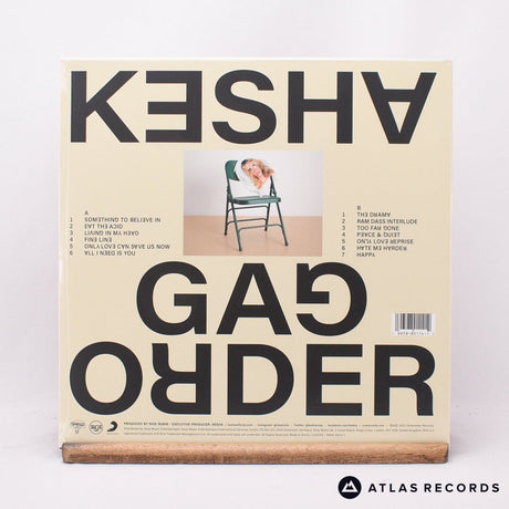 Kesha - Gag Order - Bone White Insert Sealed LP Vinyl Record - NEW