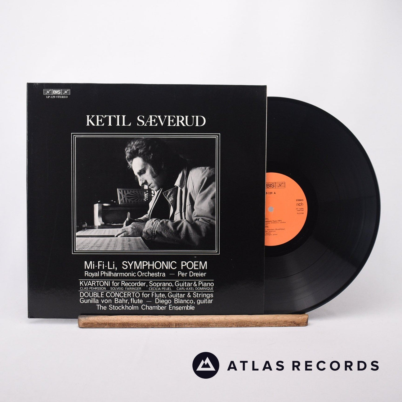 Ketil Sæverud Mi-Fi-Li, Symphonic Poem LP Vinyl Record - Front Cover & Record