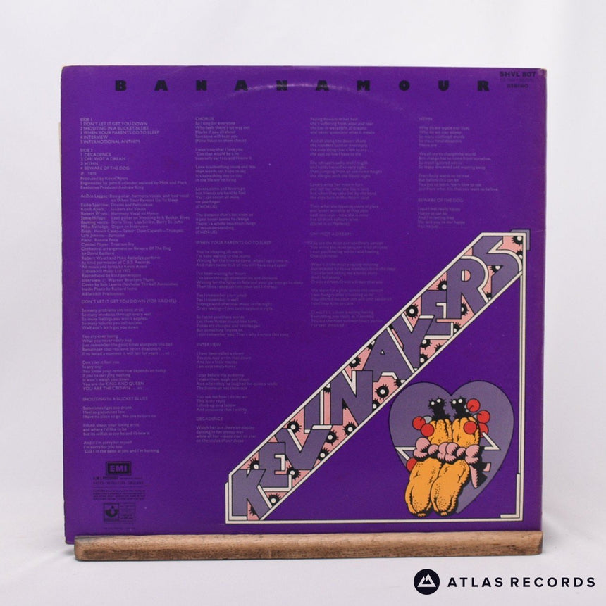 Kevin Ayers - Bananamour - Gatefold A-3 B-3 LP Vinyl Record - VG+/VG+