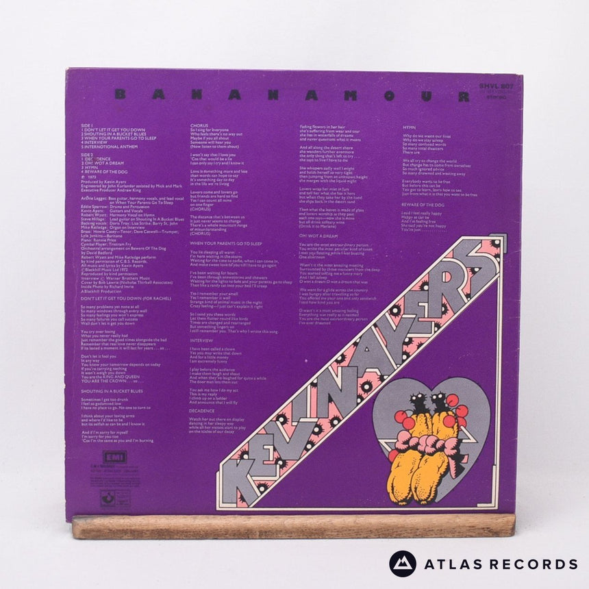 Kevin Ayers - Bananamour - Repress Second Press LP Vinyl Record - EX/EX