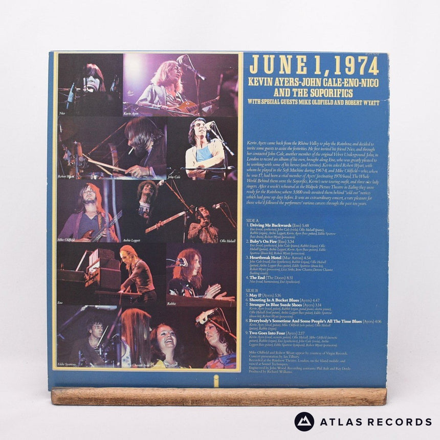 Kevin Ayers - June 1, 1974 - A-1 B-1 LP Vinyl Record - EX/EX