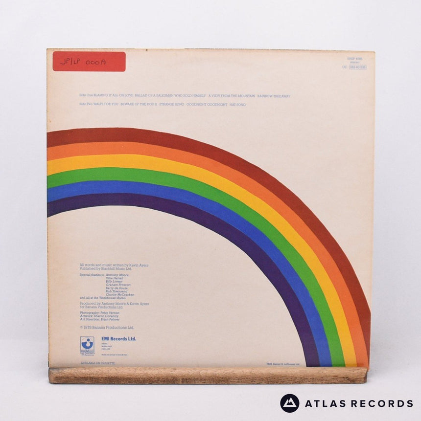 Kevin Ayers - Rainbow Takeaway - A-2 B-1 LP Vinyl Record - EX/EX