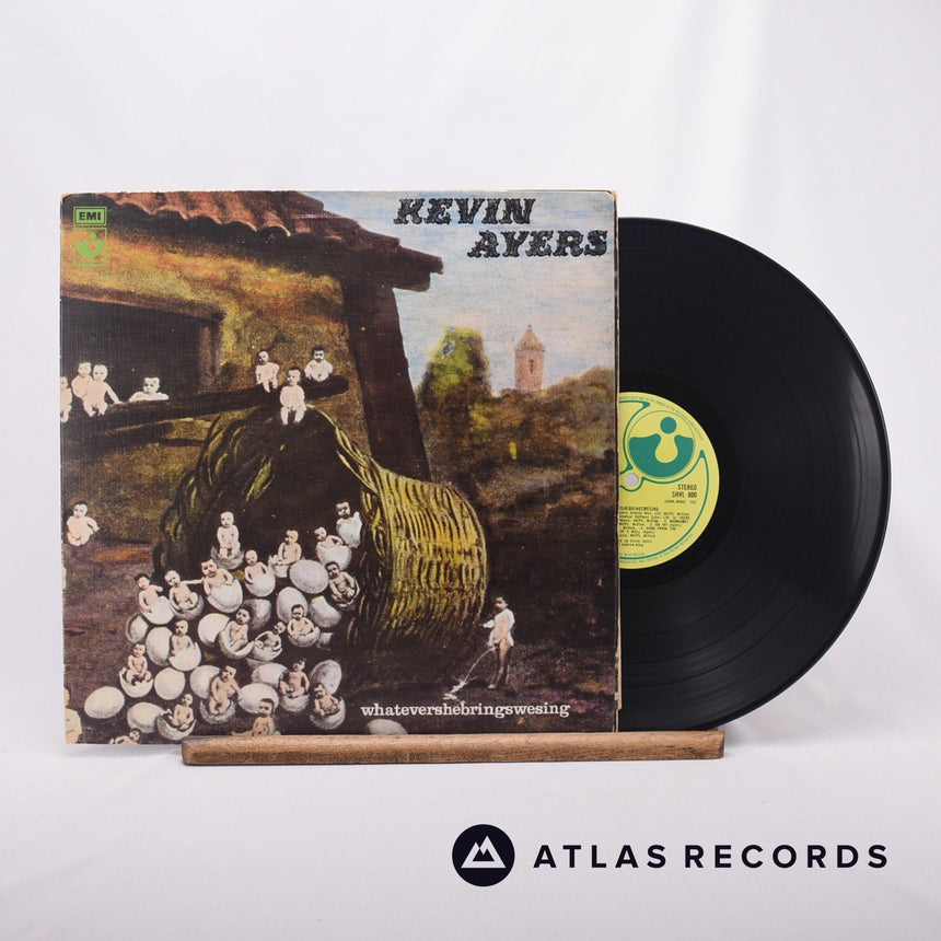 Kevin Ayers Whatevershebringswesing LP Vinyl Record - Front Cover & Record