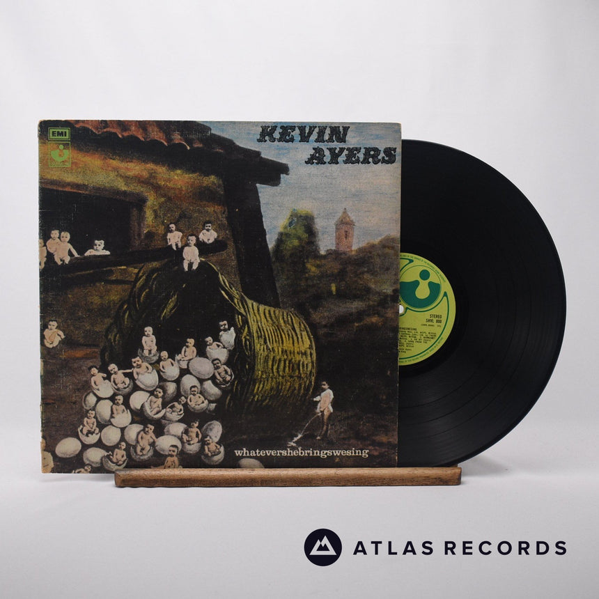 Kevin Ayers Whatevershebringswesing LP Vinyl Record - Front Cover & Record