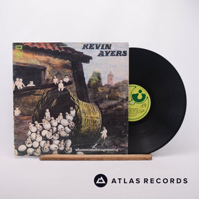 Kevin Ayers Whatevershebringswesing LP Vinyl Record - Front Cover & Record