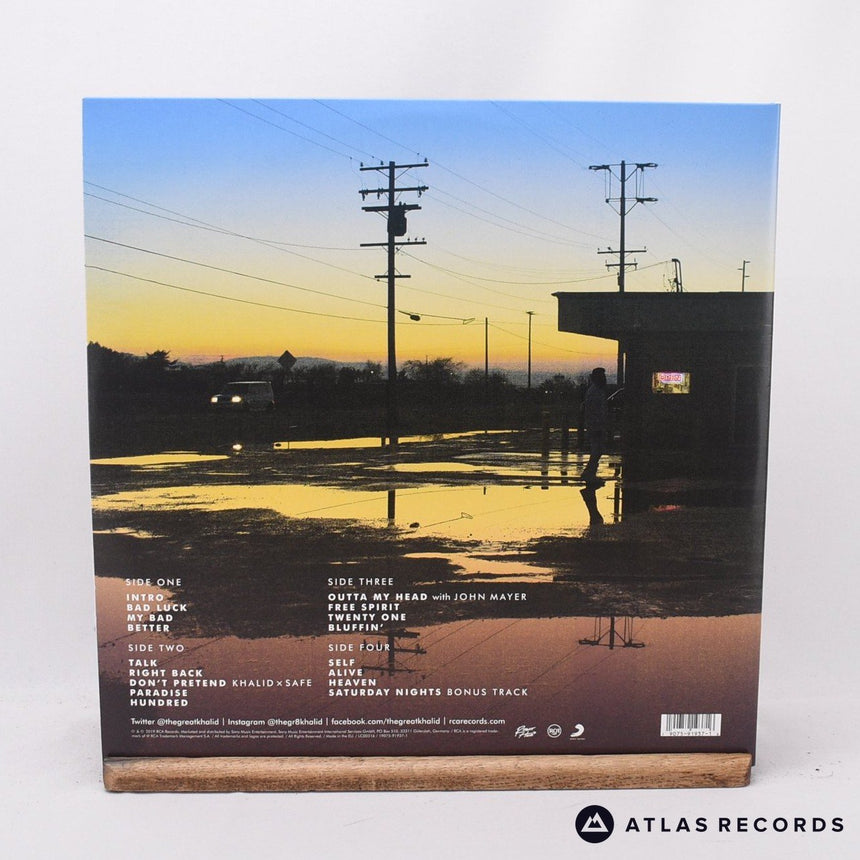 Khalid - Free Spirit - Poster Gatefold 2 x LP Vinyl Record - NM/EX