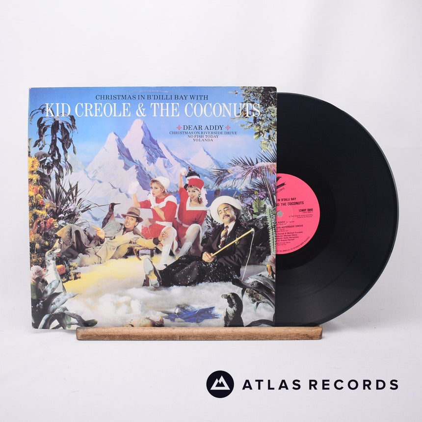 Kid Creole And The Coconuts Christmas In B'Dilli Bay 12" Vinyl Record - Front Cover & Record