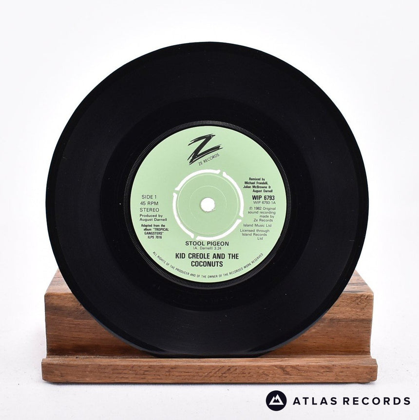 Kid Creole And The Coconuts - Stool Pigeon - 7" Vinyl Record - VG+/EX