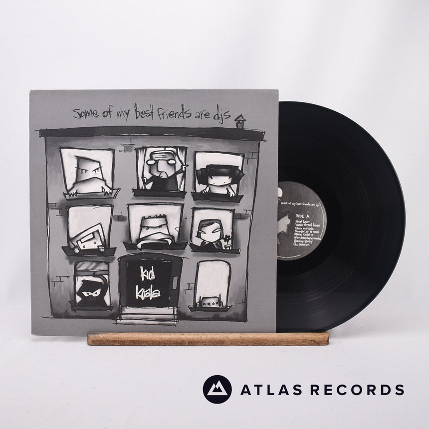 Kid Koala Some Of My Best Friends Are DJ's LP Vinyl Record - Front Cover & Record