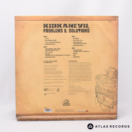 Kidkanevil - Problems & Solutions - 2 x LP Vinyl Record - EX/VG+