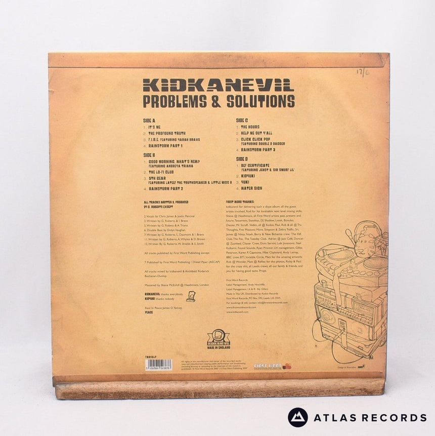 Kidkanevil - Problems & Solutions - 2 x LP Vinyl Record - EX/VG+