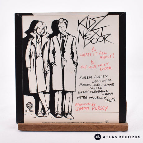 Kidz Next Door - What's It All About? - 7" Vinyl Record - EX/EX