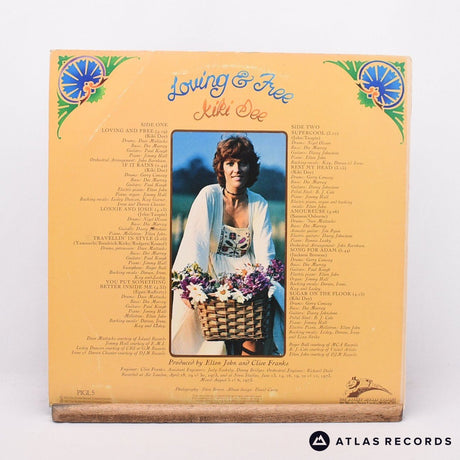 Kiki Dee - Loving & Free - Embossed Sleeve LP Vinyl Record - VG+/EX