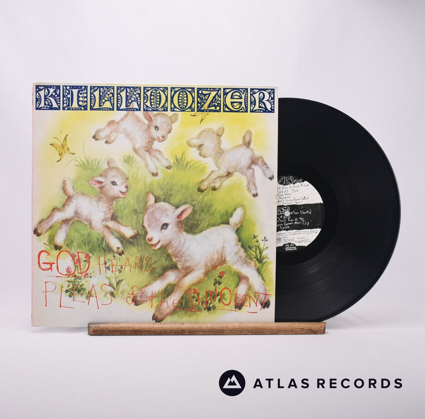Killdozer God Hears Pleas Of The Innocent LP Vinyl Record - Front Cover & Record