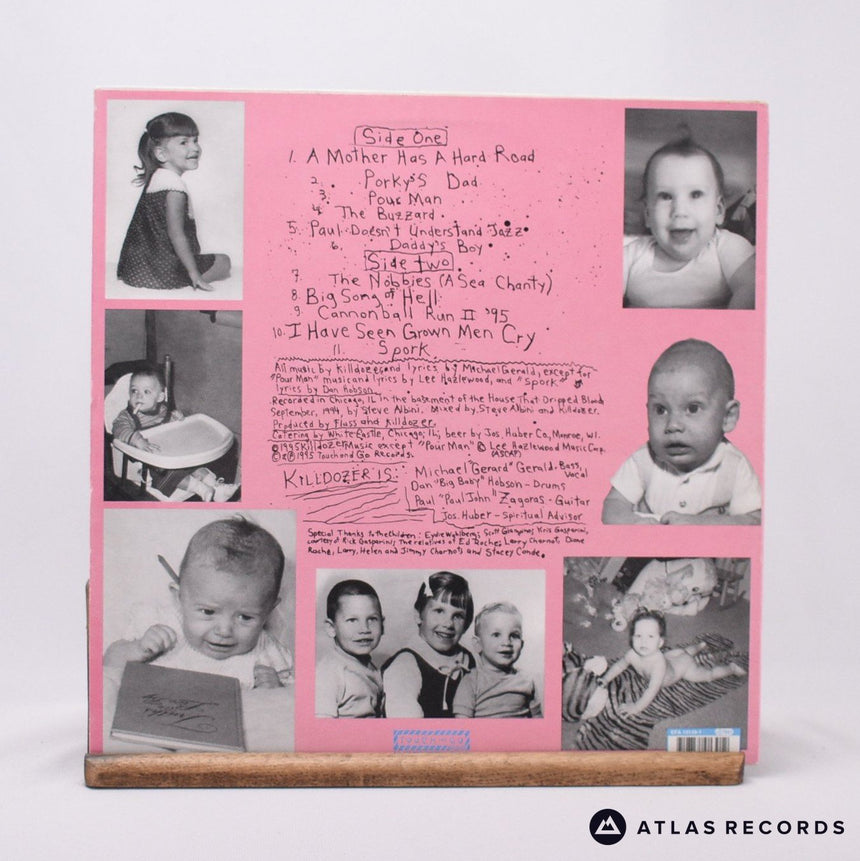 Killdozer - God Hears Pleas Of The Innocent - -A -B LP Vinyl Record - EX/VG+