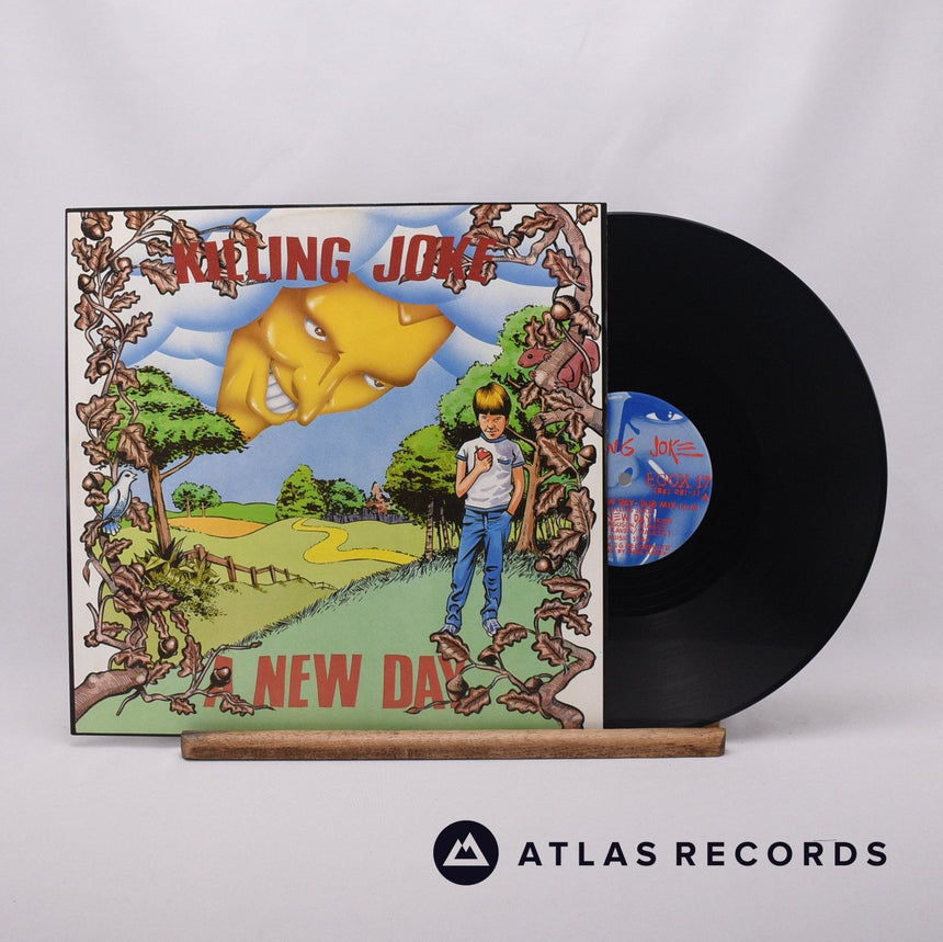 Killing Joke A New Day 12" Vinyl Record - Front Cover & Record