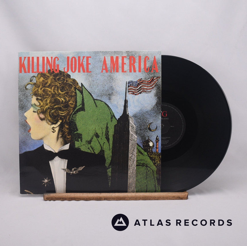 Killing Joke America 12" Vinyl Record - Front Cover & Record