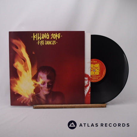 Killing Joke Fire Dances LP Vinyl Record - Front Cover & Record